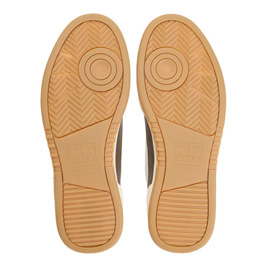 Tommy Hilfiger Leather Cupsole Fine Cleat Trainers
